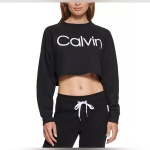 Calvin Klein Performance crop pullover